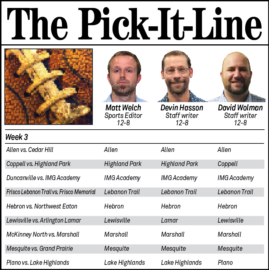 Pick It Line Week 3